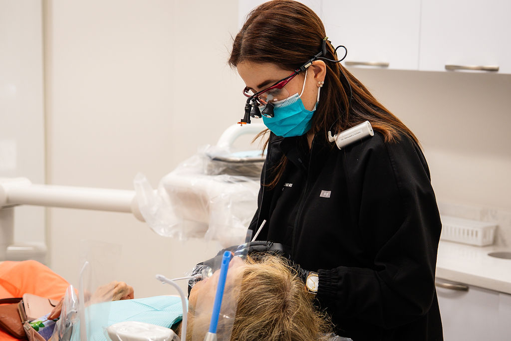dr forlano with a patient